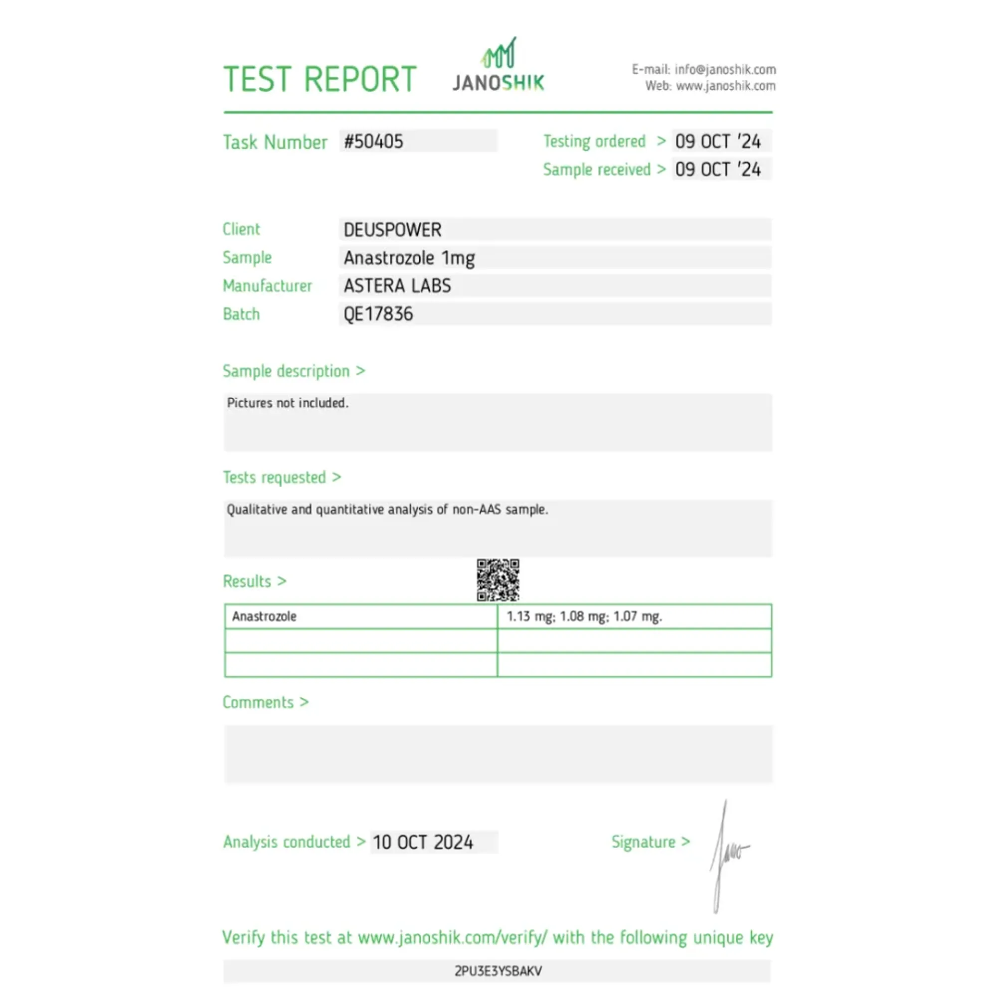 Anastrozole, Astera Labs, Buy Steroids Online - helixamed.com