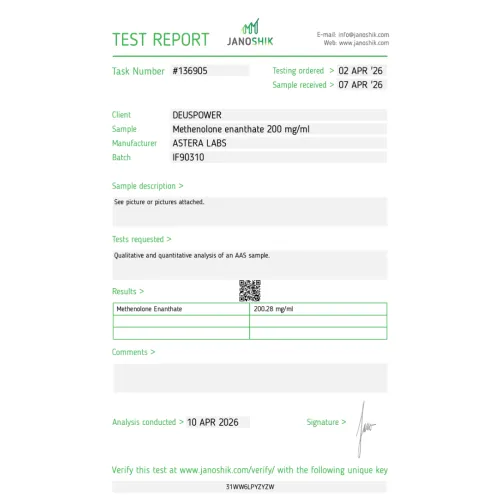 Methenolone Enanthate 200