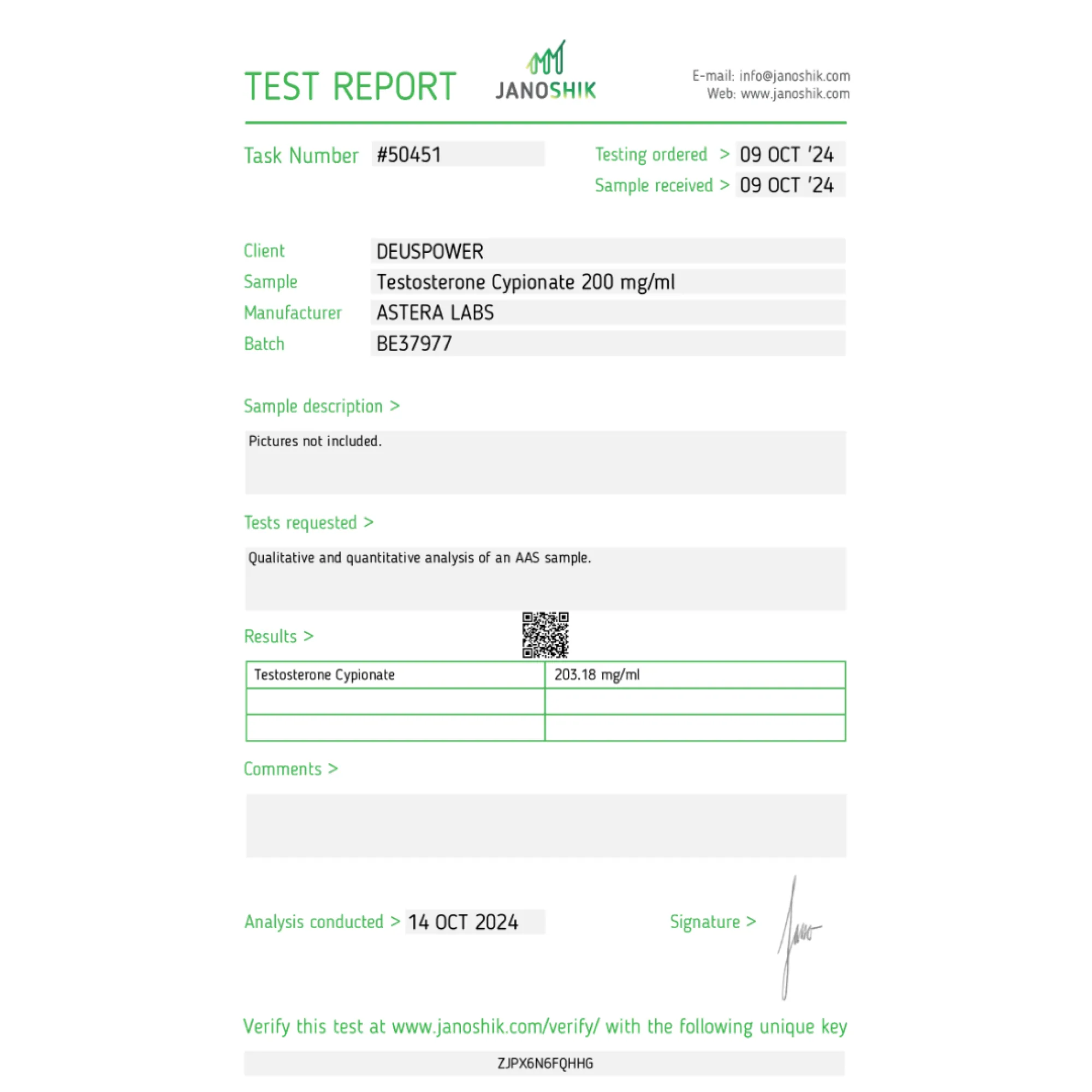 Testostérone Cypionate, Astera Labs, Acheter des stéroïdes en ligne - helixamed.com