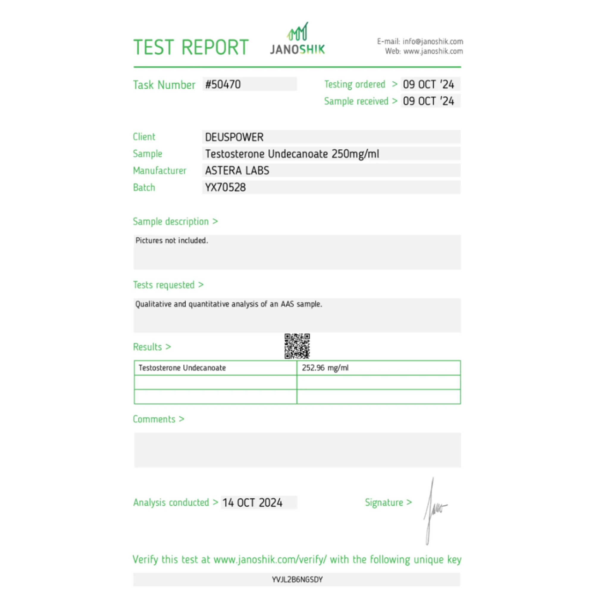 Testosterone Undecanoate, Astera Labs, Buy Steroids Online - helixamed.com
