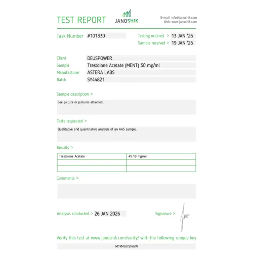 Acetato di Trestolone (MENT)