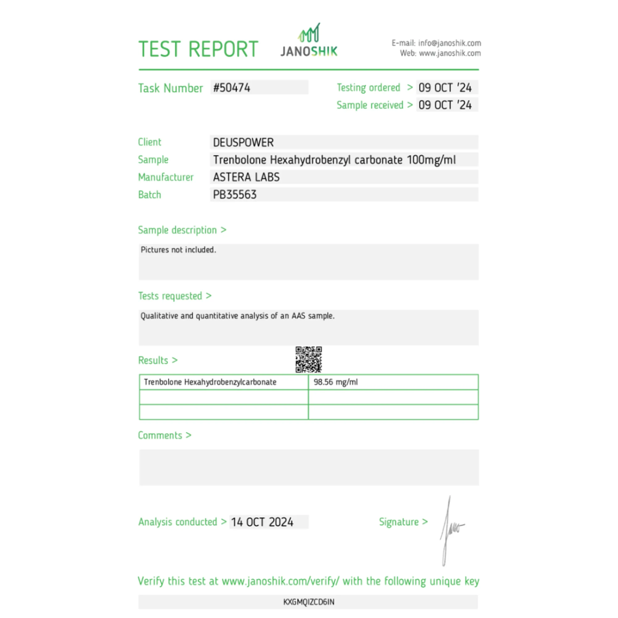 Trenbolon Hexahydrobenzylcarbonate, Astera Labs, Koupit steroidy online – helixamed.com