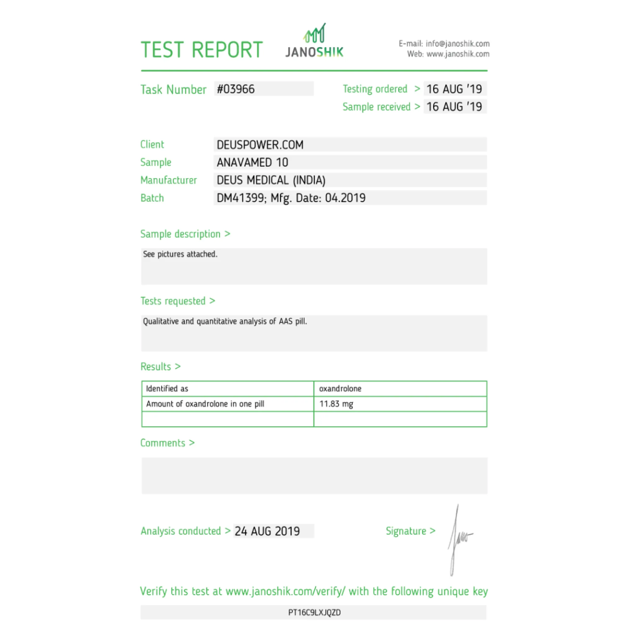 ANAVAMED 10 (Oxandrolon), Deus Medical, Kaufen Sie Steroide Online - helixamed.com