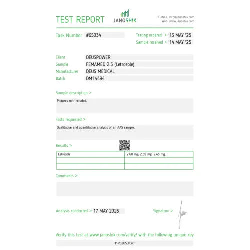 FEMAMED 2.5 (Letrozole)