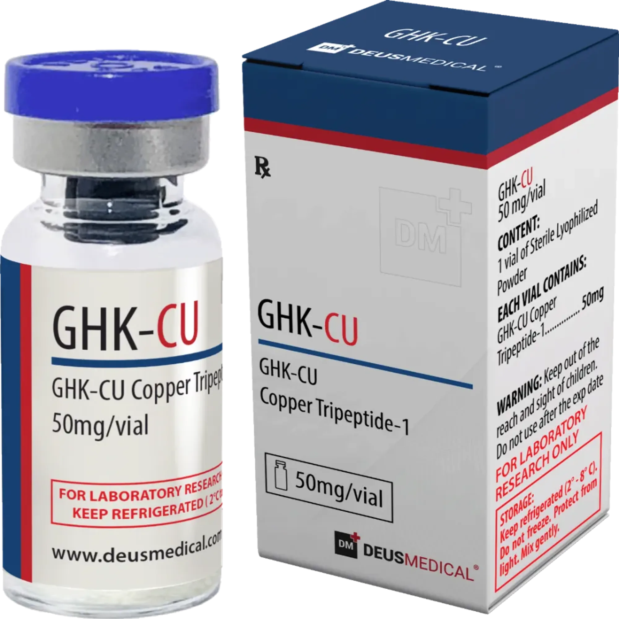 GHK-CU (GHK-CU Copper Tripeptide-1), Deus Medical, Buy Steroids Online - helixamed.com