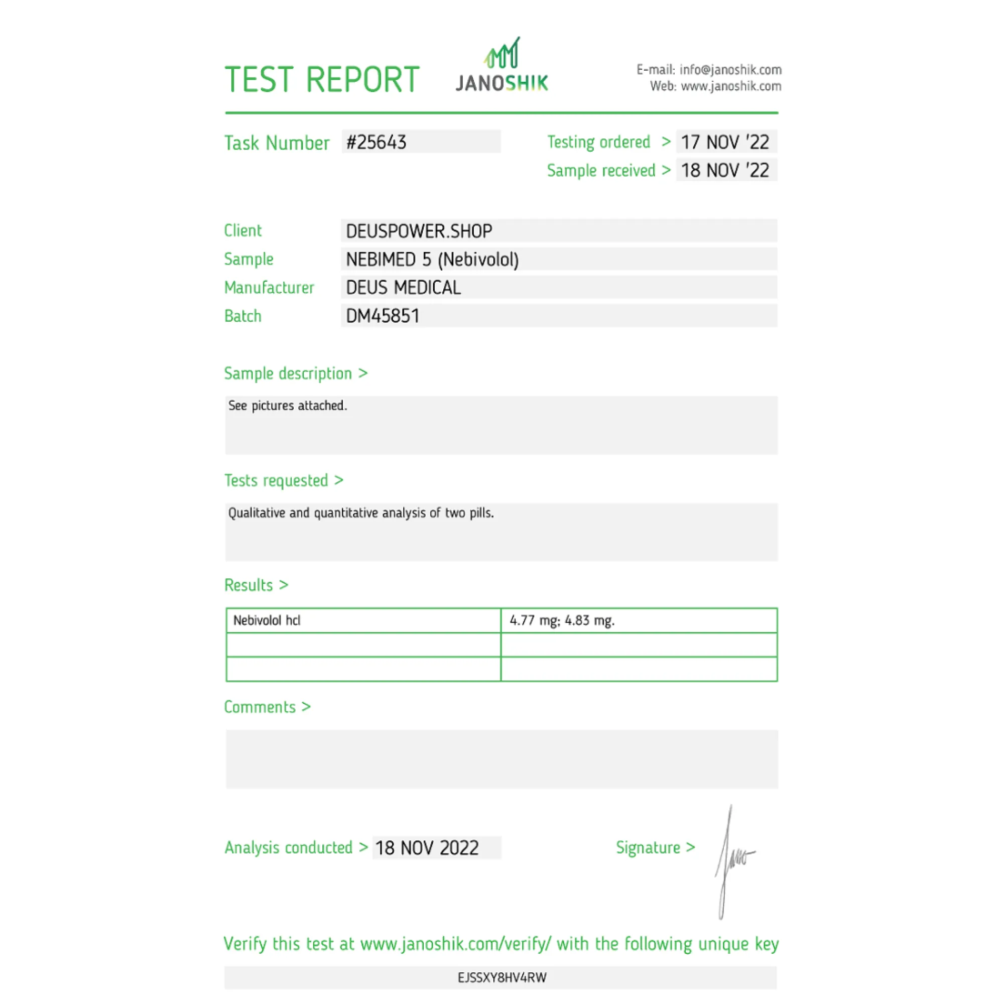 NEBIMED 5 (Nebivolol), Deus Medical, Buy Steroids Online - helixamed.com