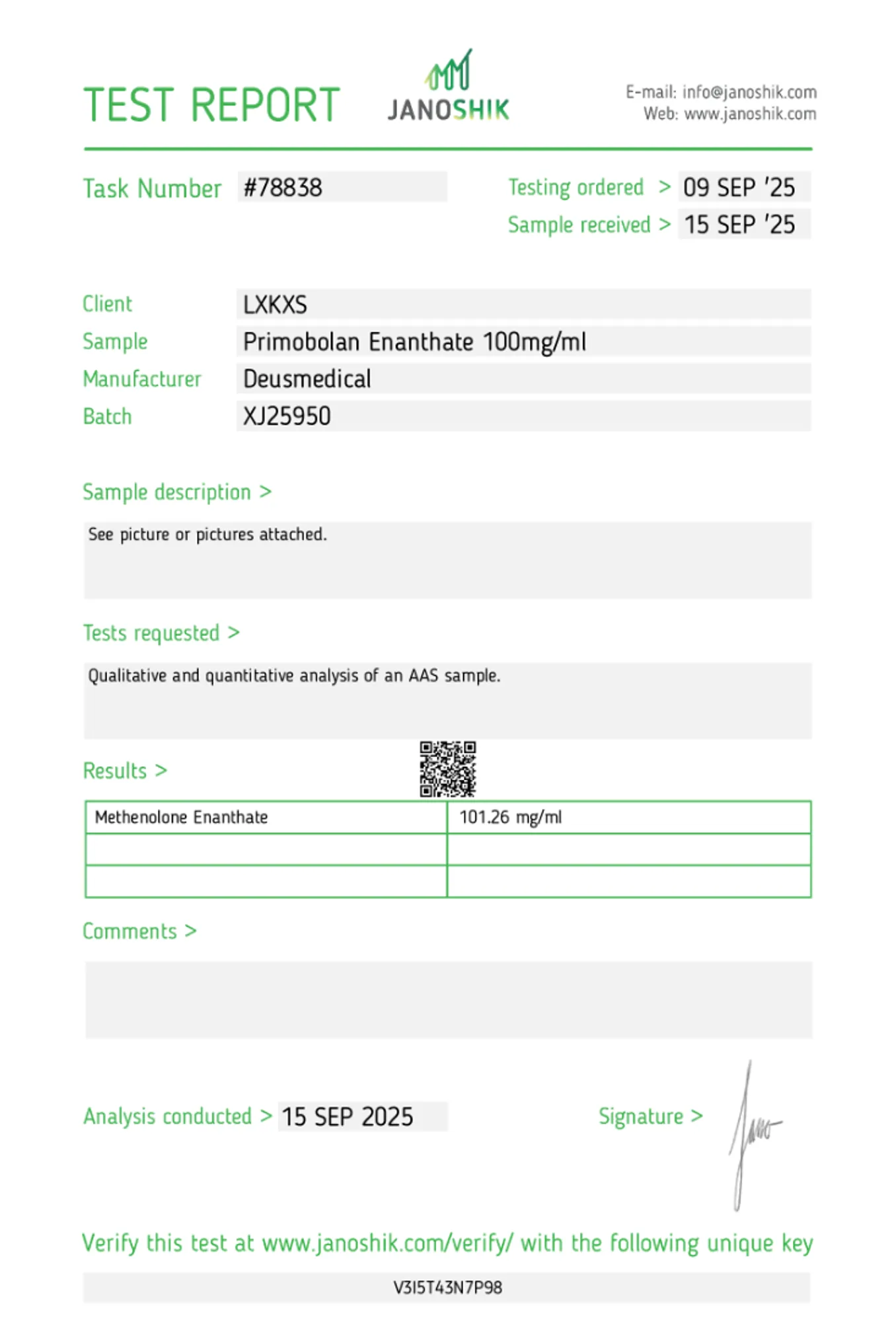 PRIMOMED 100 (Methenolone Enanthate), Deus Medical, Buy Steroids Online - helixamed.com