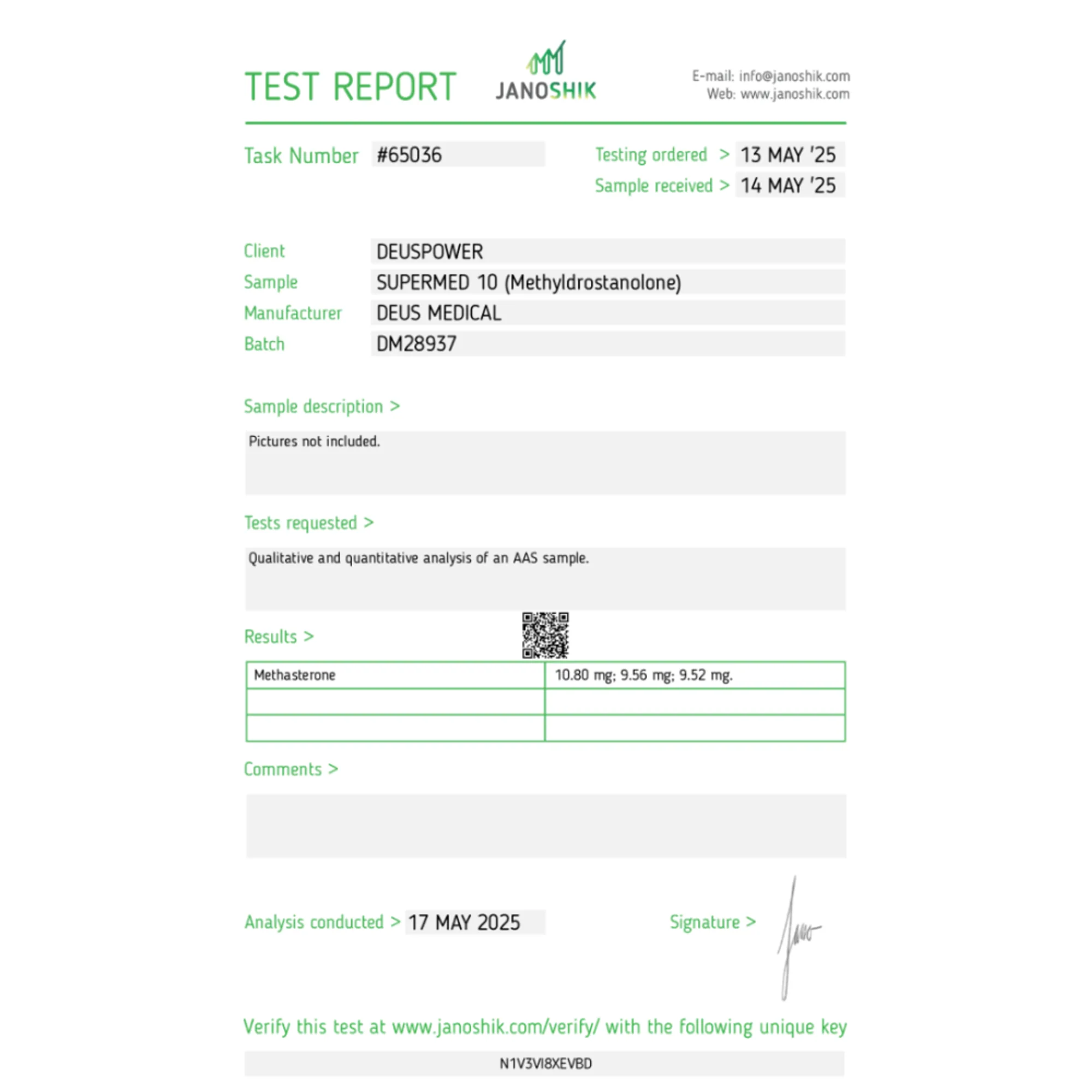 SUPERMED 10 (Methyldrostanolone), Deus Medical, Buy Steroids Online - helixamed.com