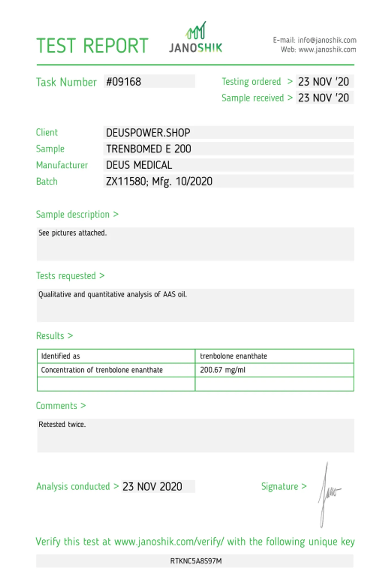 TRENBOMED E 200 (Trenbolon Enantat), Deus Medical, Kaufen Sie Steroide Online - helixamed.com