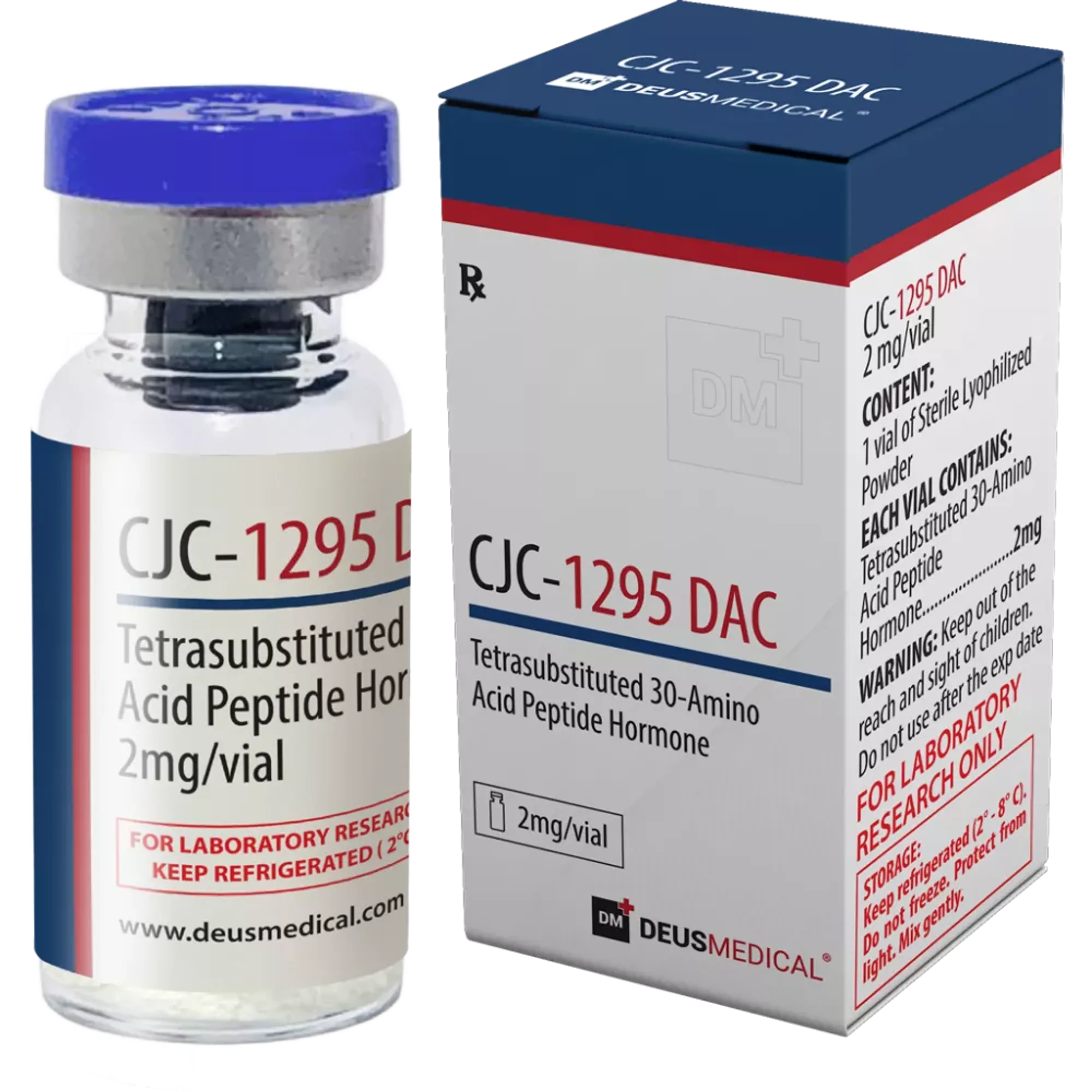 CJC-1295 DAC (Tetrasubstituted 30-Amino Acid Peptide Hormone), Deus Medical, Buy Steroids Online - helixamed.com