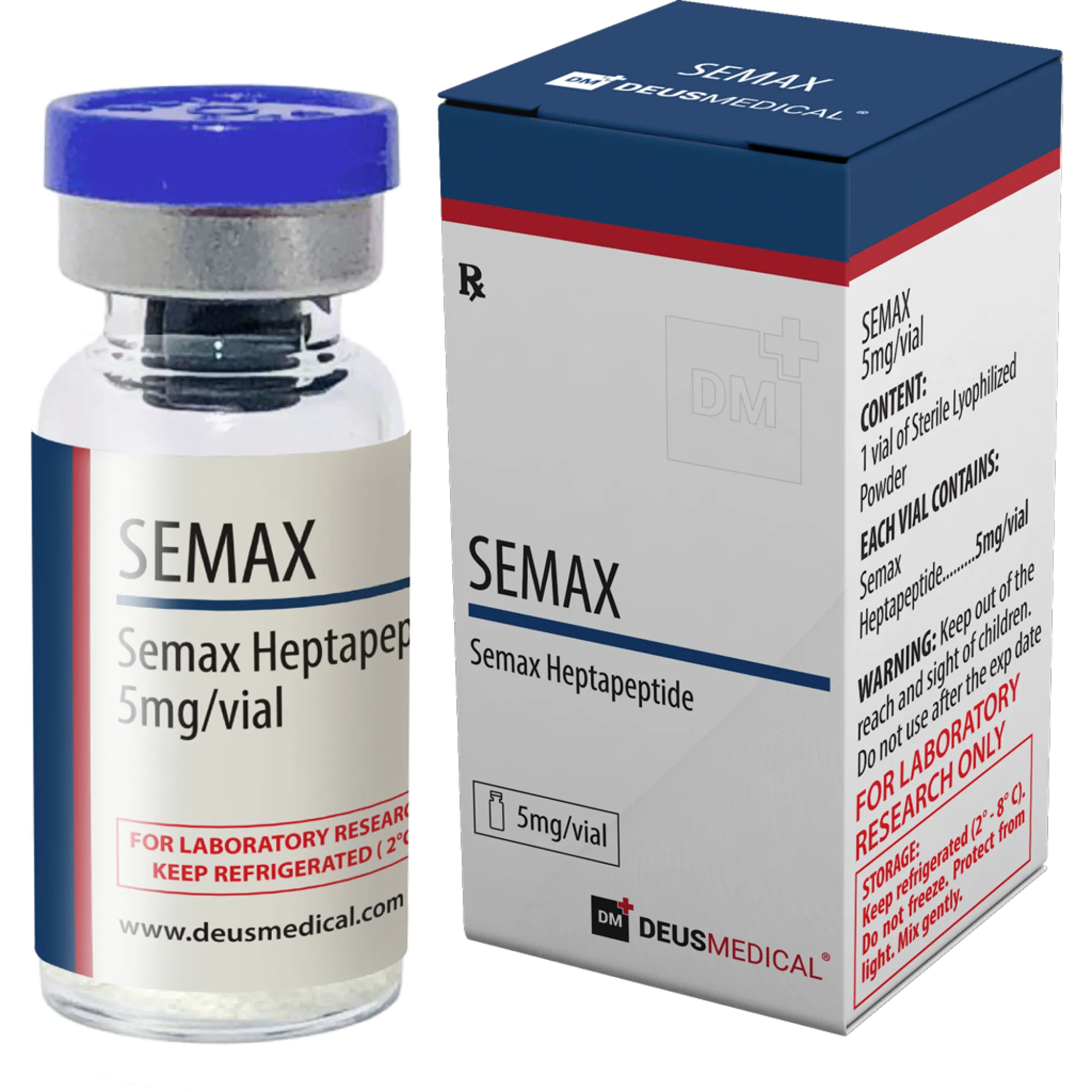 SEMAX (Semax Heptapeptide), Deus Medical, Buy Steroids Online - helixamed.com