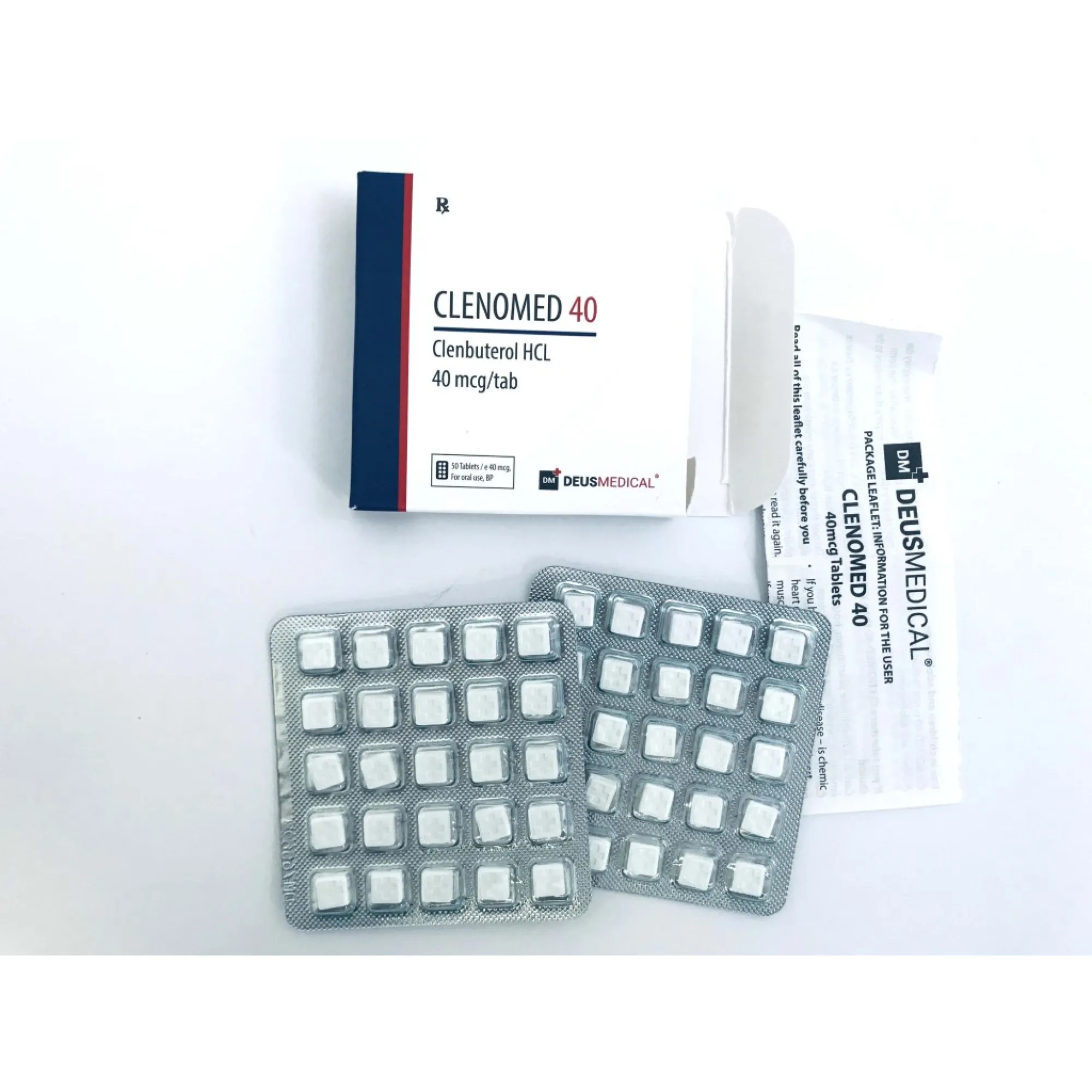 CLENOMED 40 tablets, Deus Medical